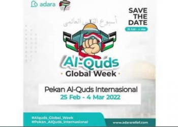 Tebar Cinta untuk Al-Aqsa, Adara Relief International Selenggarakan Al-Quds Global Week