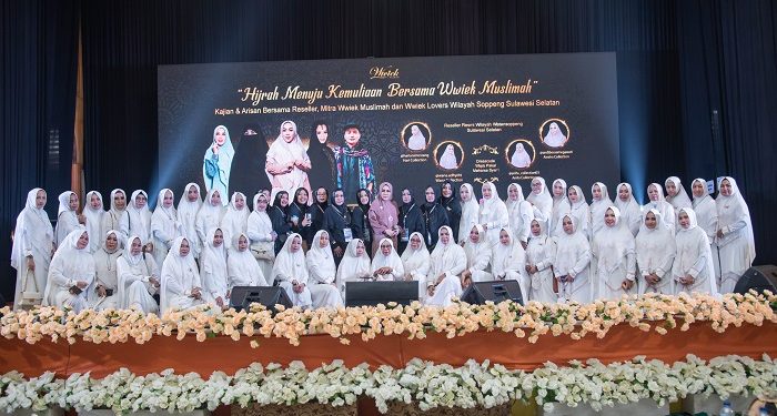 Pererat Ukhuwah, Brand Wwiek Muslimah Gelar Kajian dan Arisan di Soppeng
