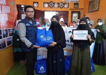 LAZ Al Azhar dan Salam Jamiyyah Distribusikan Ratusan Paket Sembako untuk Wali Yatim di Jabodetabek