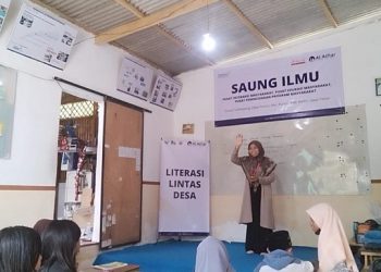 Bangkitkan Minat Generasi Muda dengan Kegiatan Literasi Lintas Desa