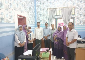 Salimah Gayo Lues Silaturahim ke Dinas Sosial Blang Kejeren