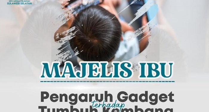 Majelis Ibu Muslimah DPW WI Sulsel Kaji Pengaruh Gadget terhadap Tumbuh Kembang Anak