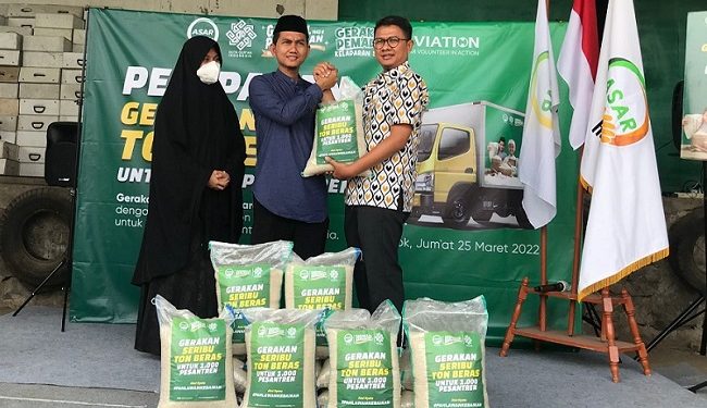 ASAR Humanity Mulai Salurkan Tahap Awal Bantuan Beras untuk Pesantren