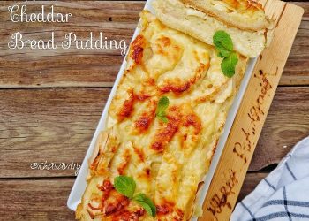 Resep Apple Cheddar Bread Pudding untuk Berbuka Puasa