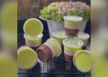 Avocado Chocoreo Puding