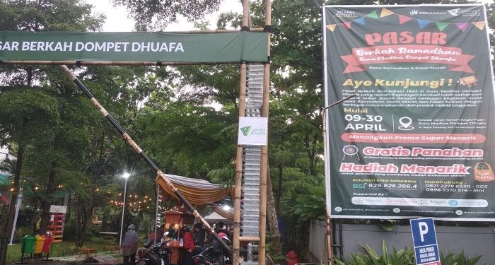 KolaborAksi Dompet Dhuafa & Agrinesia Hadirkan Pasar Berkah Ramadan