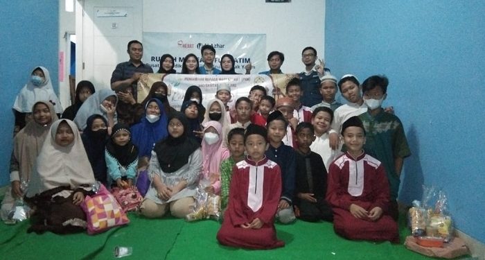 Zona Bahagia Ramadan, Anak Yatim Binaan LAZ Al Azhar Ikuti Buka Puasa Bersama