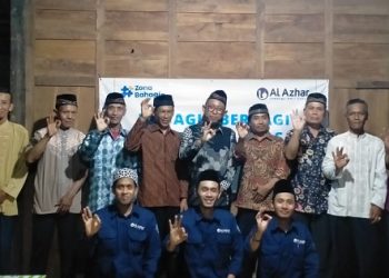 Berkah Ramadan, Warga Dusun Buntalan Gelar Peresmian Saung Ilmu dan Buka Puasa Bersama