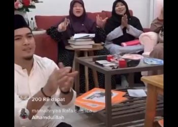Keseruan Tiktok Give Away dari Mam Fifi, Pemenangnya Ratusan