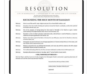 Minneapolis Izinkan Azan Berkumandang dari Masjid