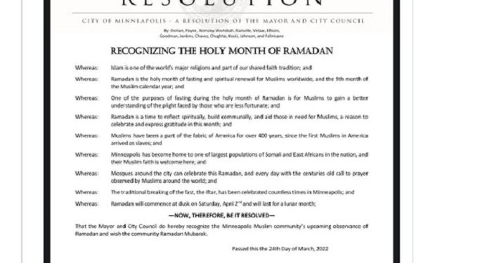 Minneapolis Izinkan Azan Berkumandang dari Masjid