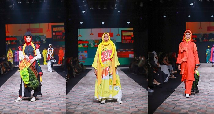 Hannie Hananto Tampilkan Busana Sayuran hingga Minyak Goreng di MUFFEST+ 2022