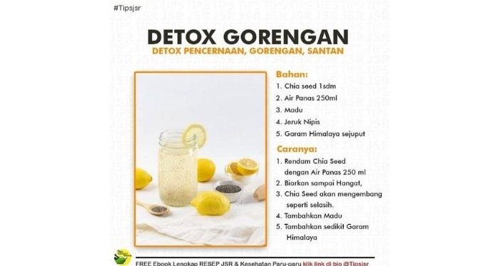 Resep Detoks Gorengan