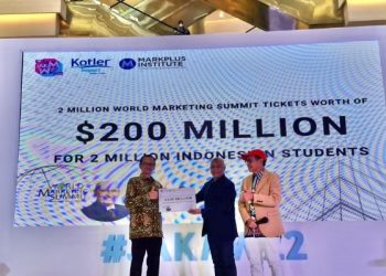 Philip Kotler Bagikan 2 Juta Tiket Gratis untuk Mahasiswa Indonesia Hadiri World Marketing Summit 2022