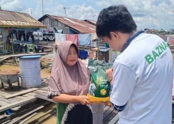 BAZNAS Salurkan Beras Zakat Fitrah ke Pelosok Negeri