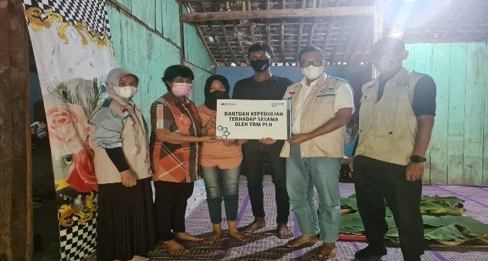 Aksi Solidaritas YBM PLN untuk Keluarga Korban Gantung Diri di Sragen