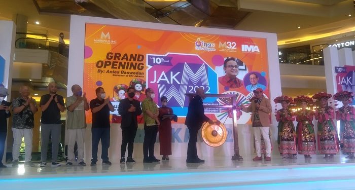 Anies Baswedan Resmikan Grand Opening Jakarta Marketing Week 2022