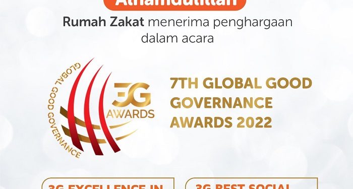 Rumah Zakat Terima Global Good Governance Awards 2022