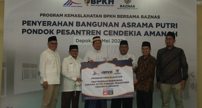 Sinergi BPKH dan BAZNAS Bangun Gedung Asrama Ponpes Cendekia Amanah