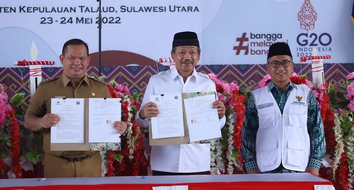 BAZNAS Salurkan Bantuan Jaring untuk Nelayan Perbatasan