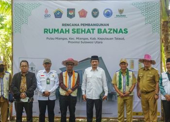Gandeng Pemkab Talaud, BAZNAS Bangun Rumah Sehat di Perbatasan