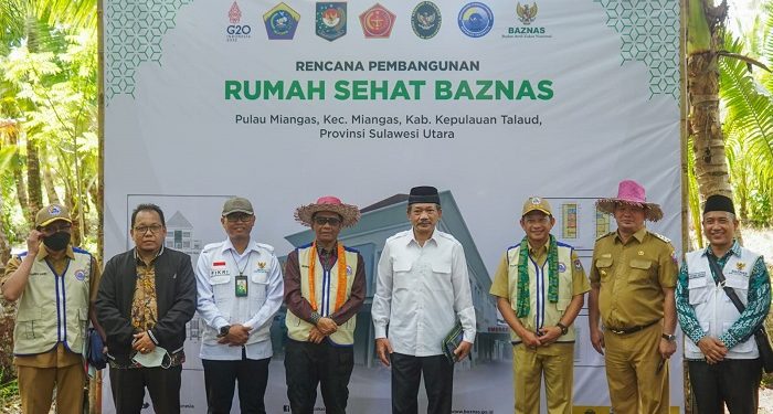 Gandeng Pemkab Talaud, BAZNAS Bangun Rumah Sehat di Perbatasan