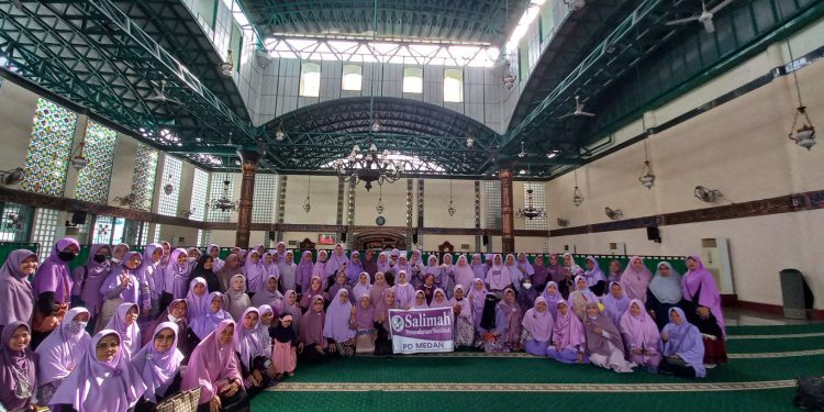 Salimah Medan Menggelar Halalbihalal Akbar di Masjid Raya Aceh Sepakat