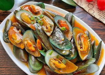 Resep Kerang Hijau Saus Padang ala Restoran Seafood