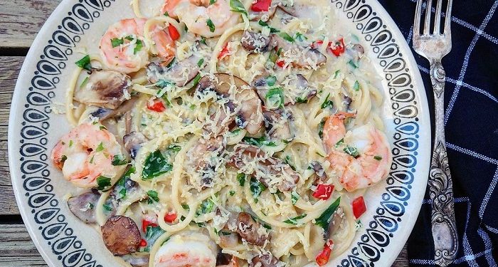 Resep Mushroom Spaghetti ala Bunda Icha