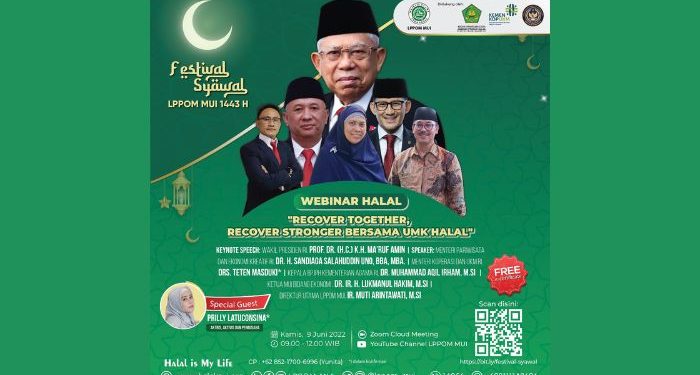 Tingkatkan Daya Saing dan Nilai Tambah UMKM, LPPOM MUI Selenggarakan Festival Syawal 1443 H