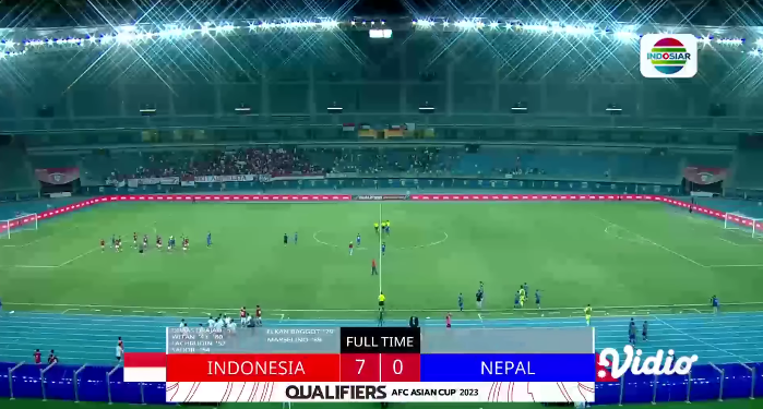 Indonesia lolos piala asia 2023