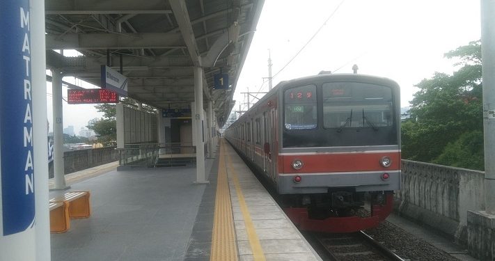Stasiun Matraman Lakukan Uji Coba Selama Sepekan