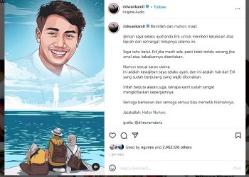 Kesaksian Ridwan Kamil Mengenang Sosok Eril Semasa Hidup