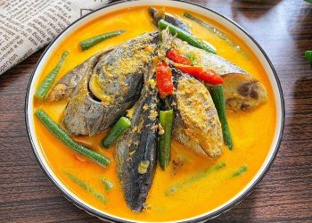 Menu Makan Siang Keluarga dengan Gulai Tongkol