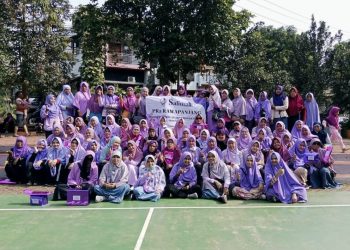 Salimah Rawapanjang Ajak Warga Jalan Sehat