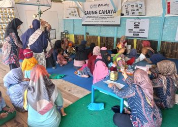 Saung Cahaya Cilembu Fasilitasi Kegiatan Posyandu