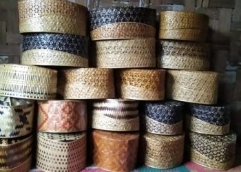 Kerajinan Peci Bambu Produk UMKM Binaan LAZ Al Azhar