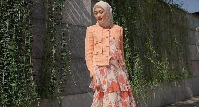 Cantik dan Feminim, Layering Style ala Indah Nada Puspita