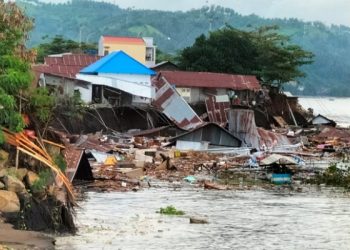 Abrasi di Minahasa Akibat Super Full Moon, 266 Jiwa Mengungsi