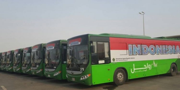 Inilah Bus Shalawat yang Antar Jemput Jamaah Haji di Mekah