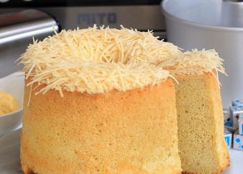 Resep Banana Cheese Chiffon Cake