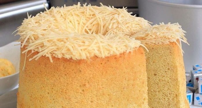 Resep Banana Cheese Chiffon Cake