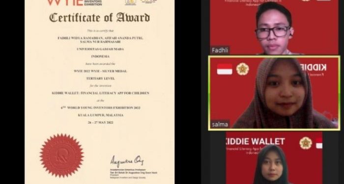 Kiddie Wallet, Gagasan tentang Dompet Digital yang Berhasil Raih Medali Silver di Ajang Internasional