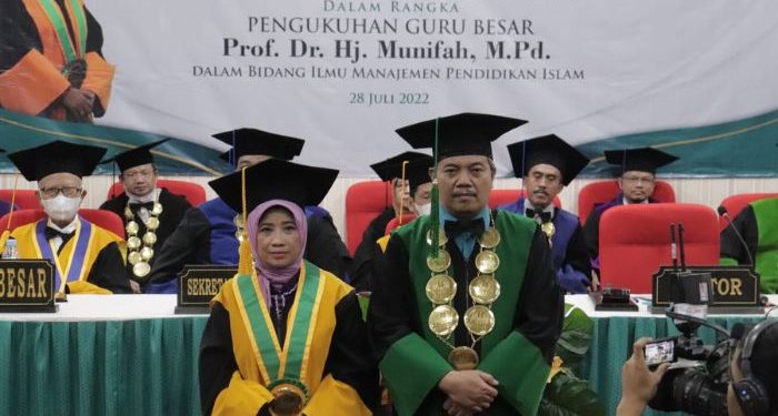 Pengukuhan Profesor Perempuan Pertama IAIN Kediri