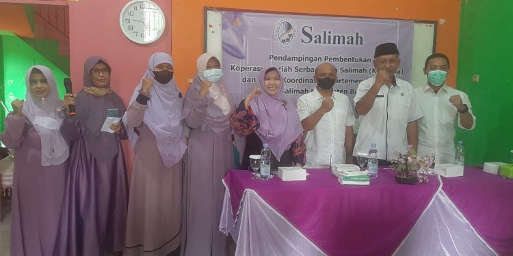 Pembentukan Koperasi Syariah dan UMKM Salimah bersama Dinas Koperasi Bogor