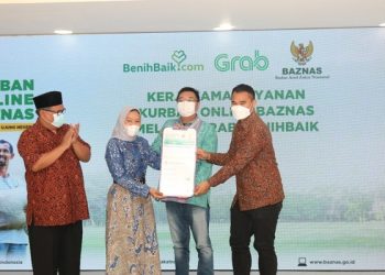 Kini Berkurban dengan BAZNAS Bisa Melalui Grab dan BenihBaik