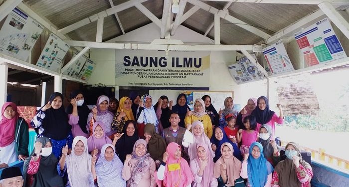 Gelar Penyuluhan Sanitasi di Saung Ilmu Tanjungpura