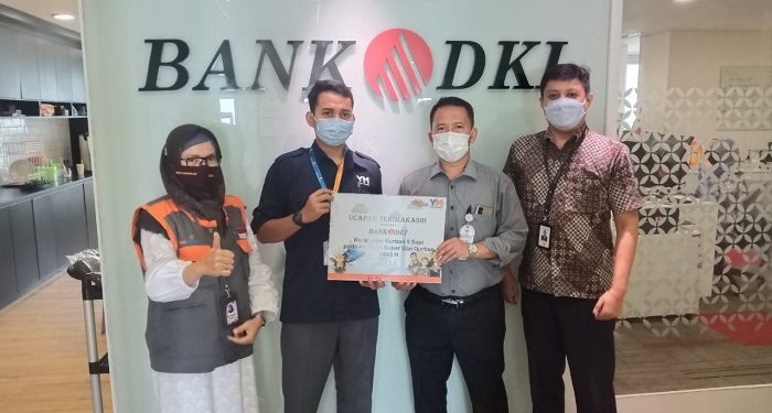 UPZ Bank DKI Gandeng LAZ Yatim Mandiri Dalam Program Super Gizi Kurban