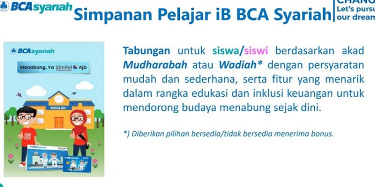 Menabung mulai Rp1000 di Tabungan Simpel BCA Syariah