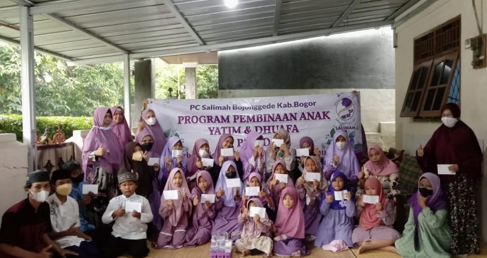 Salimah Bojonggede Ajak Anak Yatim Menghafal Alquran